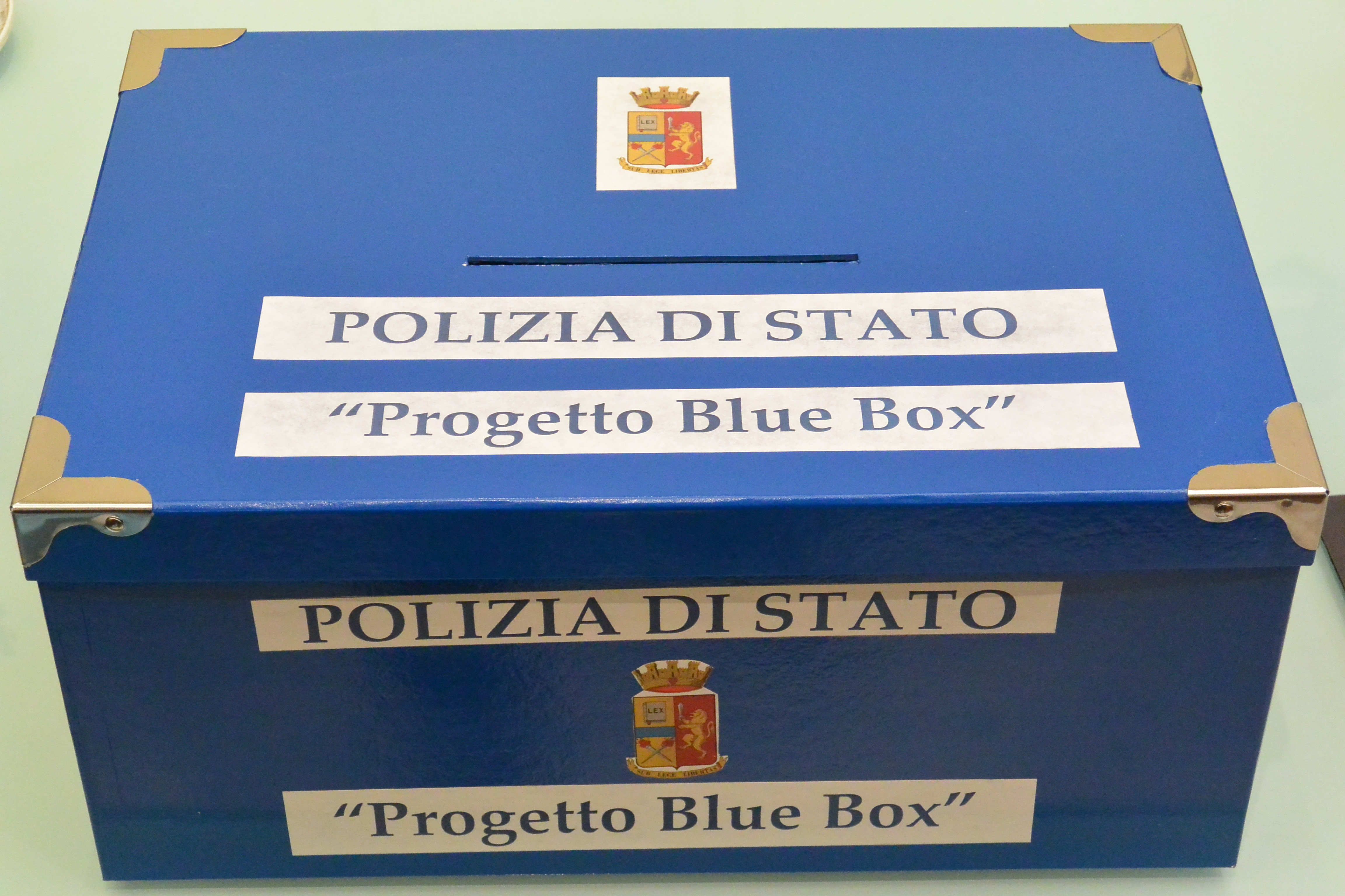 Polizia di stato: il progetto blue box allesordio nella ... P0lizia dello stato