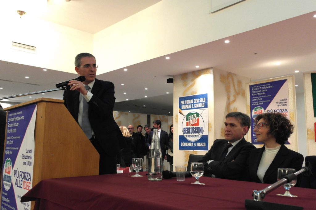 Infrastrutture, al meeting di Forza Italia l’ass. Falcone ha parlato della Rosolini-Modica e della Ragusa-Catania