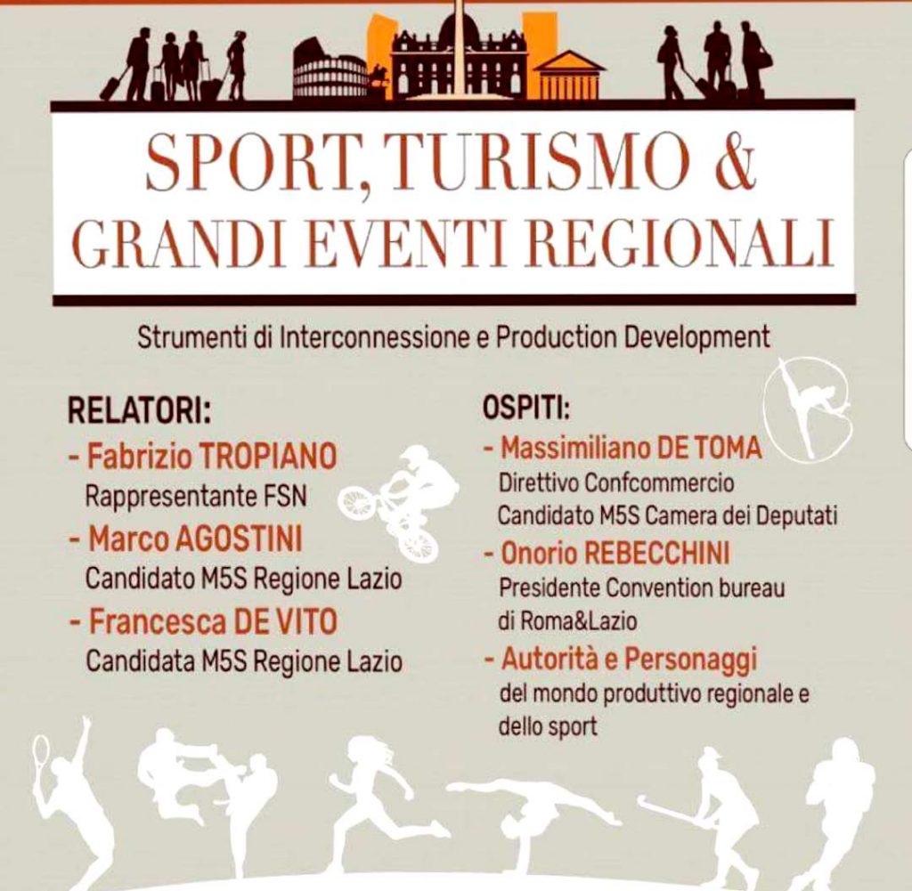 Francesca De Vito(M5S): Turismo e sport strategici per lo sviluppo del nostro territorio
