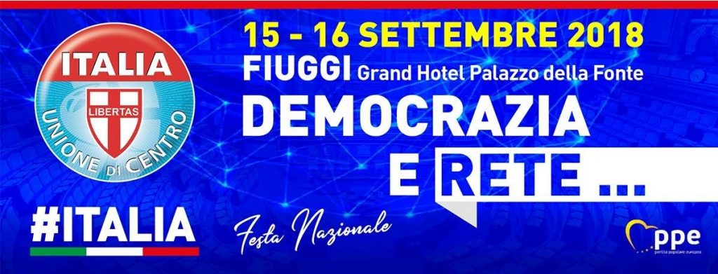 Fiuggi, al via domani la Festa dell’UDC