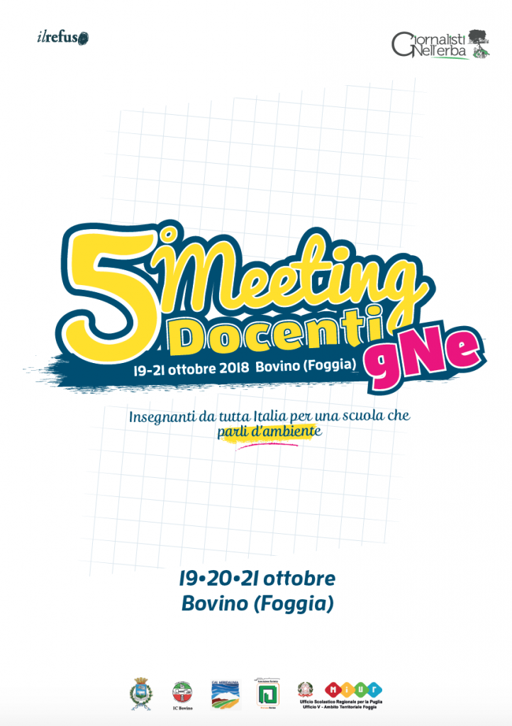 Bovino (Fg), 5° MEETING NAZIONALE DOCENTI Giornalisti Nell’Erba