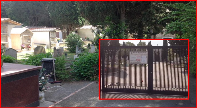 Ardea, Fratelli d’Italia: “Cimiteri indecorosi, dov’è l’Amministrazione che dovrebbe vigilare sul Project Financing?”