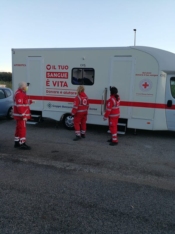 Ardea, un successo la raccolta sangue organizzata dalla Croce Rossa Italiana