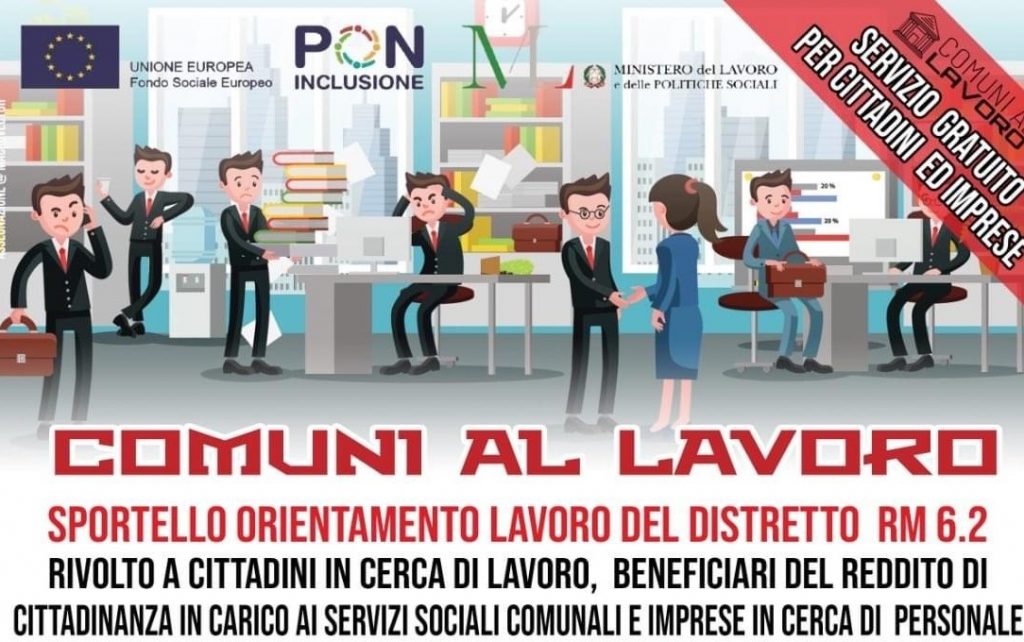 Lanuvio, Viglietti-Vartuli: apre domani a Campoleone lo Sportello Lavoro