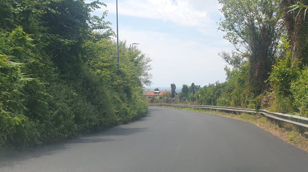 Lanuvio, lavori in corso su Viale Antonio Gramsci
