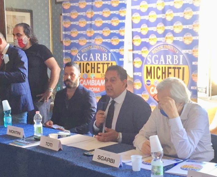 COMUNALI A ROMA, PALOZZI-ABBRUZZESE-PEZZELLA: “BENE LISTA CAMBIAMO/RINASCIMENTO PER MICHETTI SINDACO”