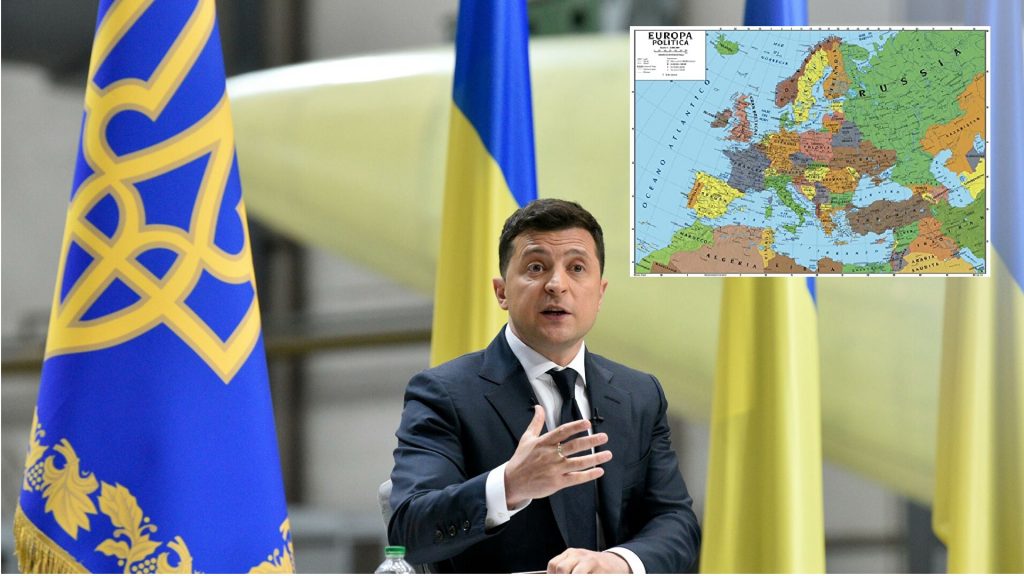 Conflitto in Ucraina: Il Presidente Zelensky chiede di entrare nell’Unione Europea