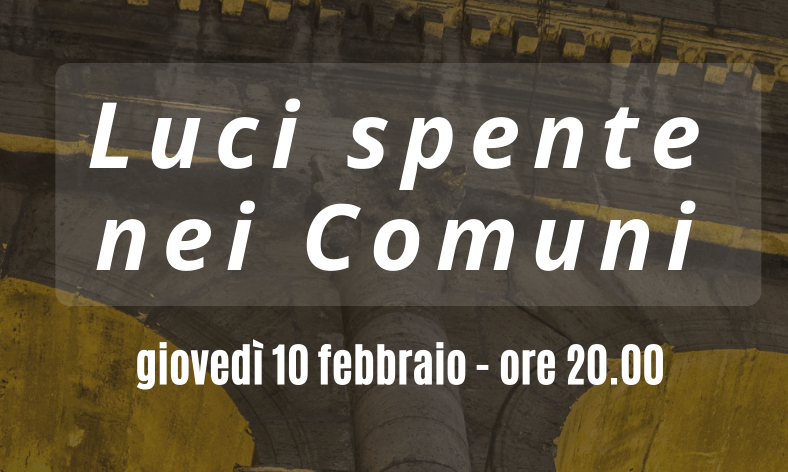 Caro bollette, il Comune di Lanuvio aderisce all’iniziativa “Luci Spente nei Comuni” promossa da ANCI