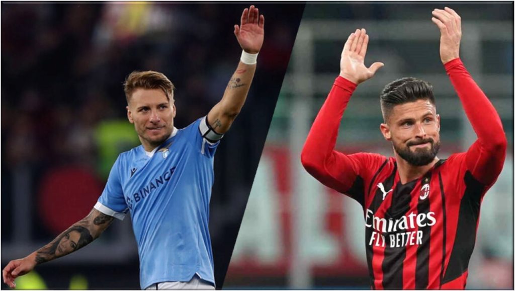 SERIE A. LAZIO-MILAN. I ROSSONERI VOGLIONO RIPRENDERSI LA VETTA DELLA CLASSIFICA; I BIANCOCELESTI UN POSTO IN EUROPA LEAGUE