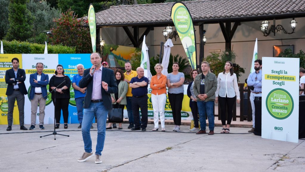 LARIANO, CROCETTA (PRIMA LARIANO): NEL NOSTRO PROGRAMMA I LAVORI DI COMPLETAMENTO DELLA STRADA DI COLLEGAMENTO TRA CONTRADA ARCIONI E COLLE MAGISTERNA