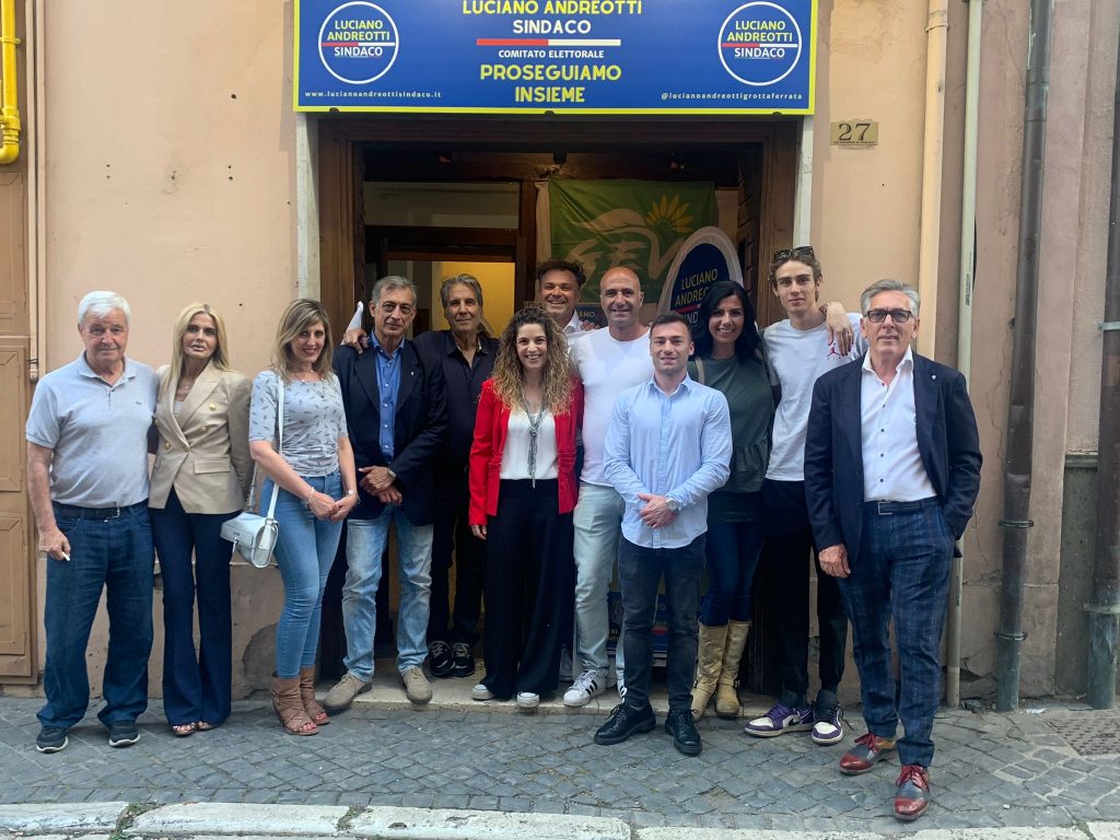 GROTTAFERRATA: PRESENTATA LISTA GROTTAFERRATA ATTIVA A SOSTEGNO DEL CANDIDATO SINDACO LUCIANO ANDREOTTI