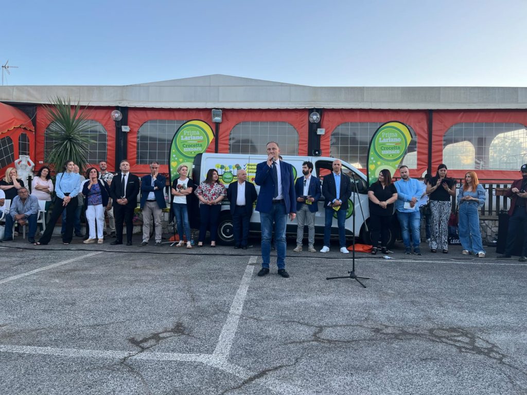 AMMINISTRATIVE LARIANO, CROCETTA: E’ IL MOMENTO DI SCEGLIERE IL BUON GOVERNO