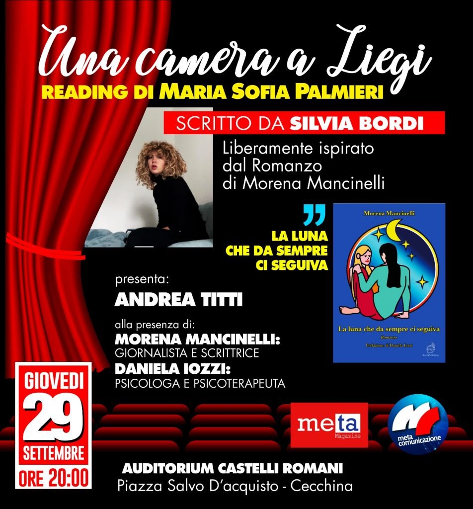 TEATRO, AUDITORIUM CASTELLI ROMANI DI ALBANO LAZIALE: “UNA CAMERA A LIEGI”. SPETTACOLO TUTTO AL FEMMINILE SULL’INDIVIDUALITA’ FEMMINILE.