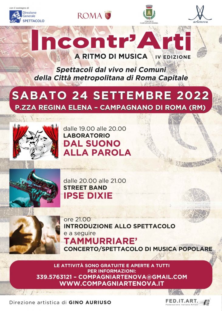 Sabato a Campagnano appuntamento con la musica