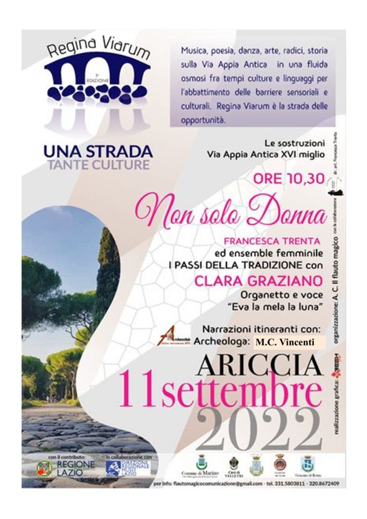 Ariccia, l’11 settembre lo spettacolo “Non solo Donna”