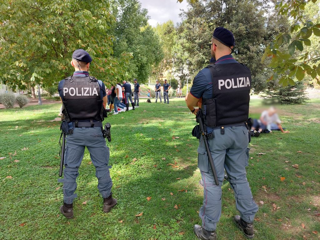 Piazza Vittorio Emanuele II, servizi interforze ad “Alto Impatto” della polizia di stato