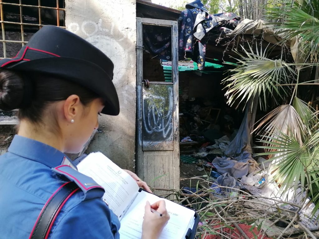 San Pietro, i carabinieri sottopongono a fermo un uomo indiziato di avere appiccato un incendio in una ex fornace