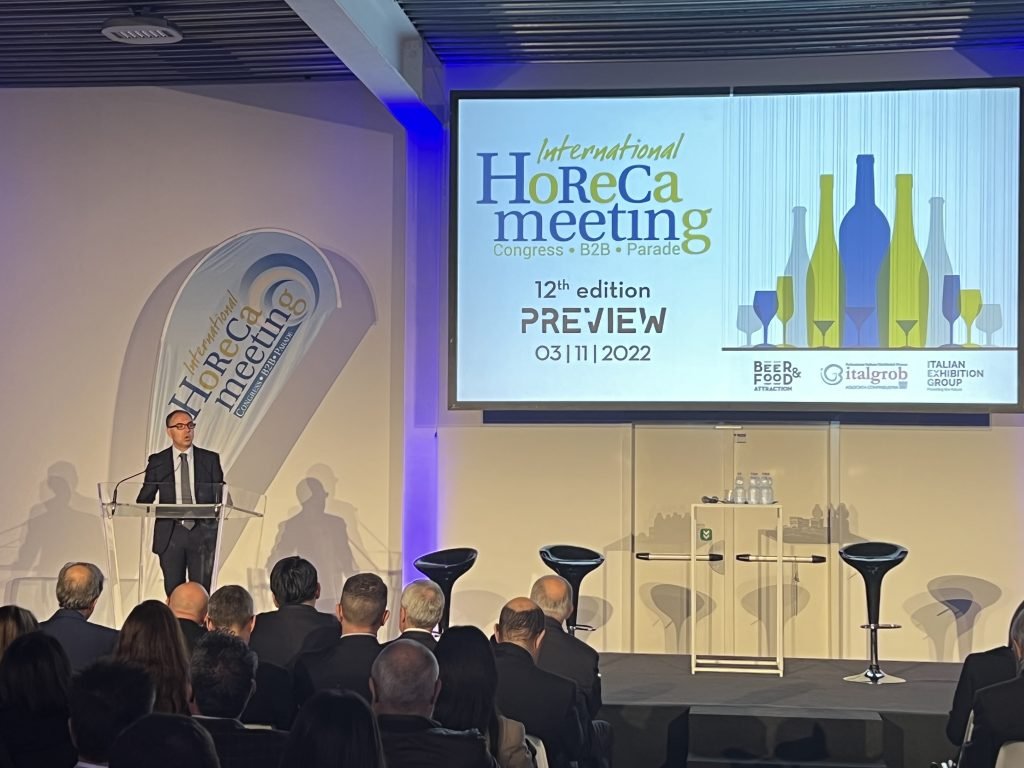 Settore food and beverage. Al via l’International Horeca Meeting di Italgrob verso il 2023