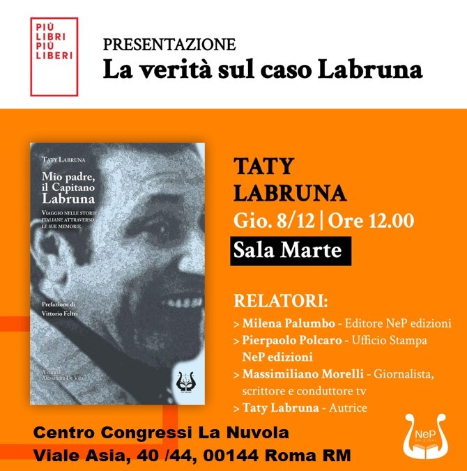 Il “caso Labruna”, appuntamento l’8 a La Nuvola