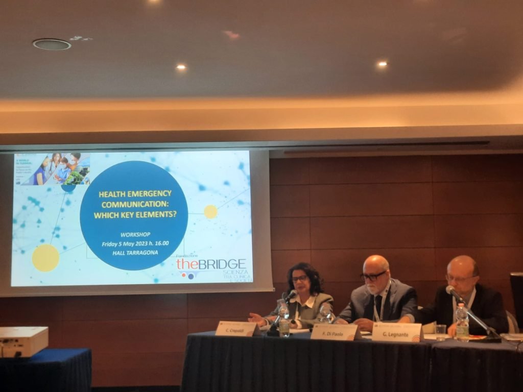 Sanità. Fondazione The Bridge al WCPH, comunicazione inadeguata nelle emergenze sanitarie