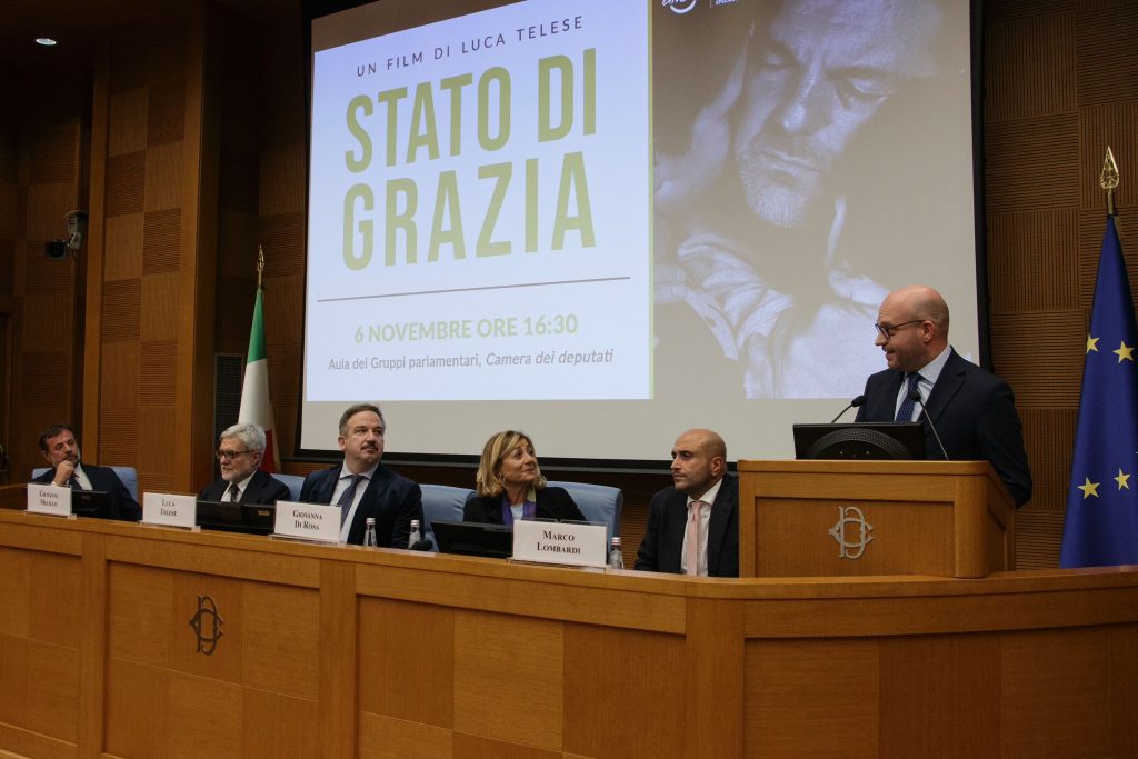 Giustizia – Il Presidente Fontana presente alla Camera dei deputati il Docufilm di Luca Telese “Stato di Grazia”
