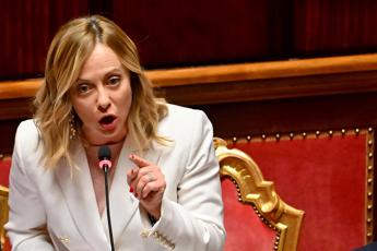 Meloni in Senato: “Mes? Governo Conte ha lasciato pacco a noi”