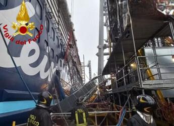 Gorizia, crolla ponteggio in cantiere navale a Monfalcone: grave un operaio
