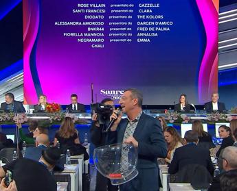 Sanremo 2024, scaletta della terza serata: elenco dei cantanti