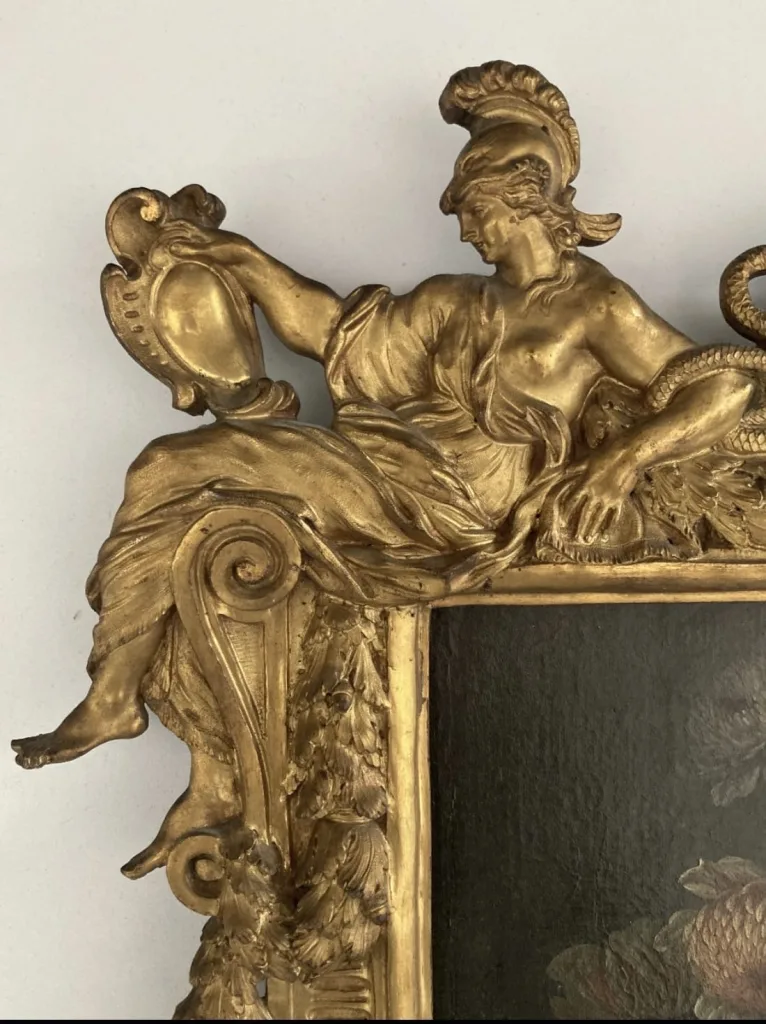 Ariccia: Presentazione della cornice della carrozza berniniana del cardinal Chigi