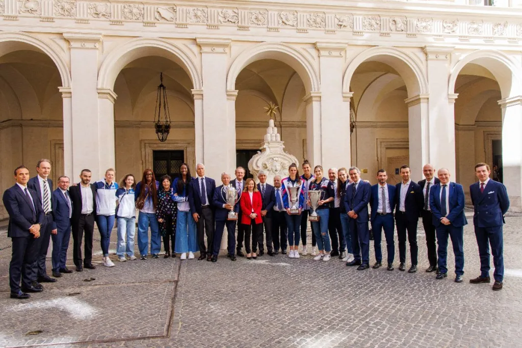 La Serie A femminile ospite a Palazzo Chigi della Premier Giorgia Meloni Serie A