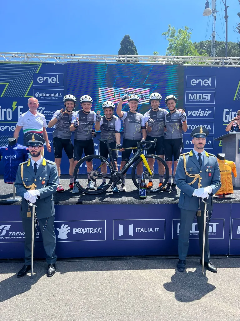 Sport, Roma. La Guardia di Finanza partecipa alla tappa di chiusura del Giro-E