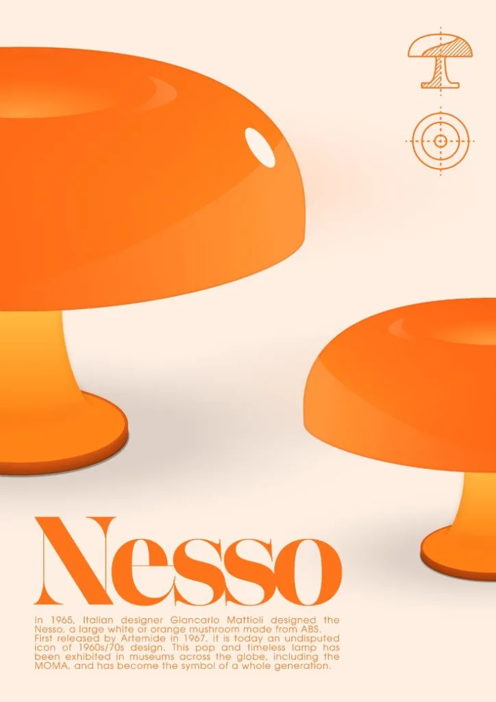 Nesso: l’iconica lampada di Artemide