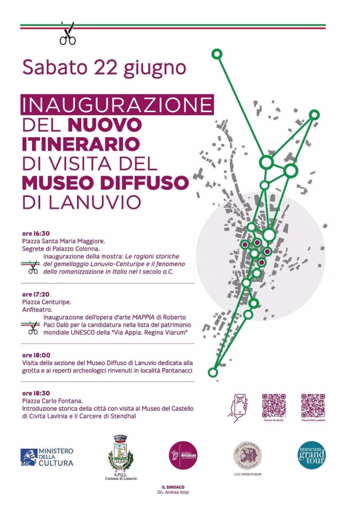 Lanuvio, Un nuovo itinerario del Museo Diffuso all’insegna della storia e dell’archeologia