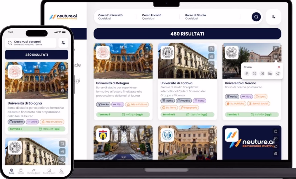 Neuture.ai democratizza le Borse di Studio per la Gen Z