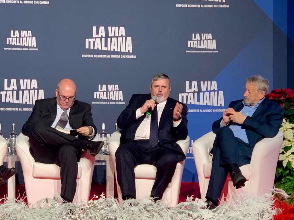 Atreju 2024. Paolo Capone, Leader UGL: “Importante confrontarsi su valori, metodologie e obiettivi per tracciare futuro destra italiana ed europea”