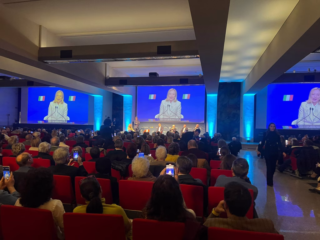 A Milano La Ripartenza 25. Giorgia Meloni, Presidente del Consiglio: “La Ripartenza racconta Italia che lavora e che funziona”