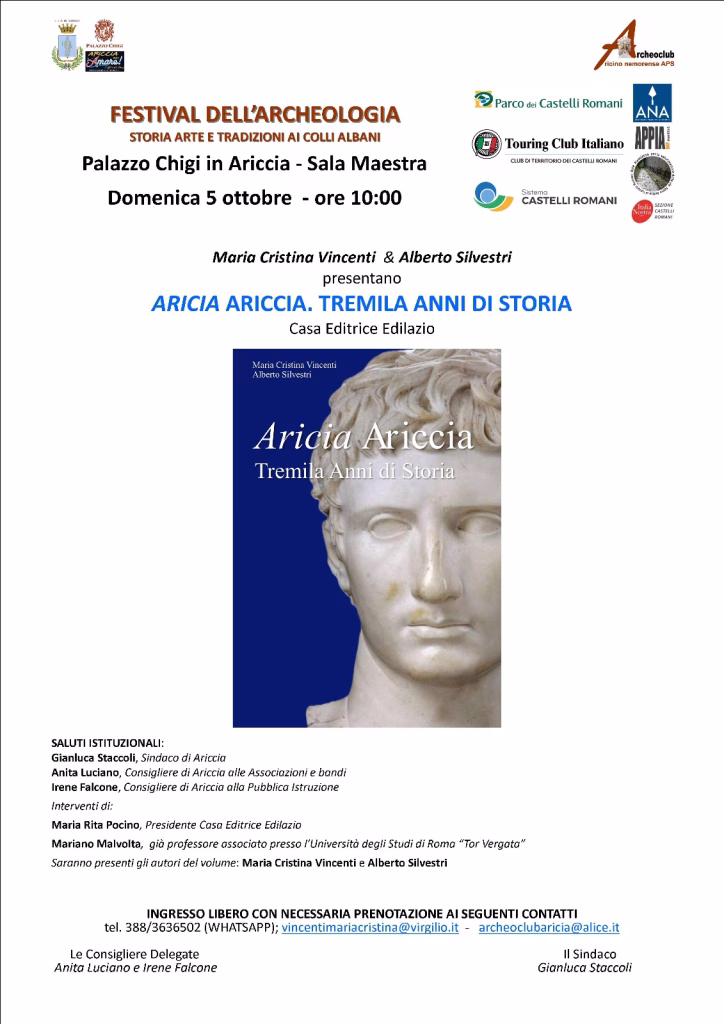 ARICIA ARICCIA. TREMILA ANNI DI STORIA
