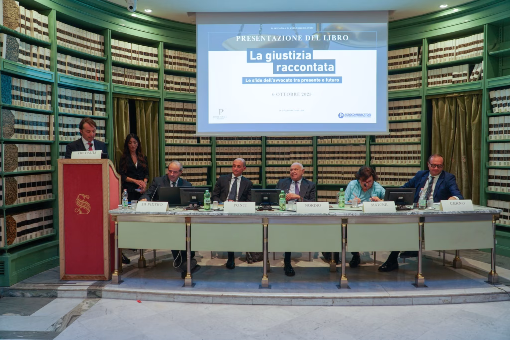 Al Senato presentato libro degli avvocati Ponti e De Pauli “La giustizia raccontata. Le sfide dell’avvocato tra presente e futuro”