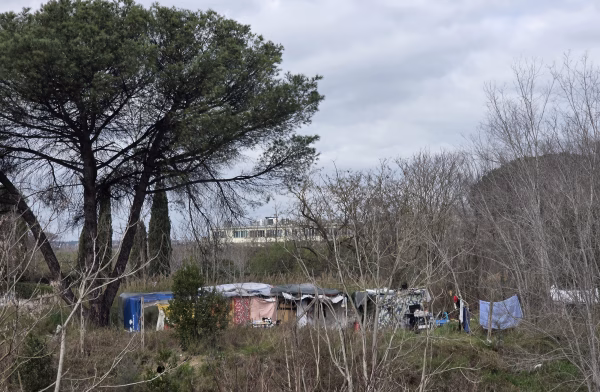 Accampamento sulla Salaria