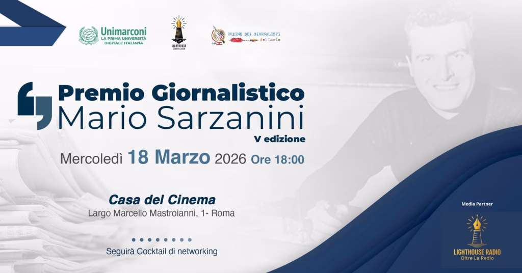 Premio Mario Sarzanini 2026, a Roma la quinta edizione degli Oscar del giornalismo