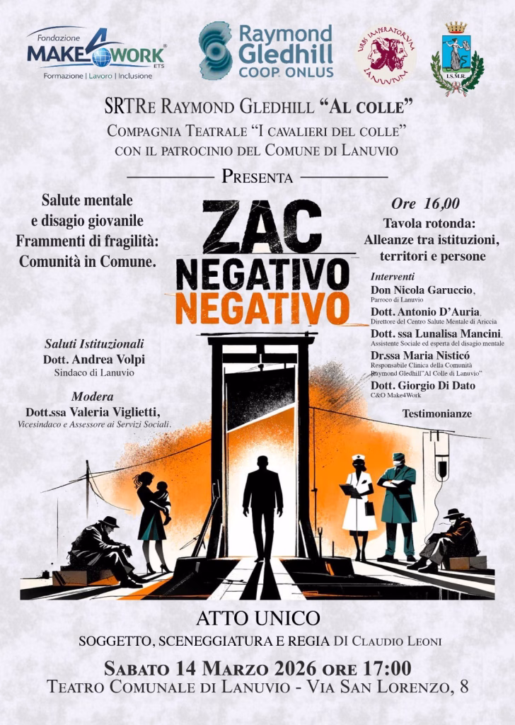 Salute mentale: la Comunità Raymond Gledhill “Al Colle” e le Istituzioni di Lanuvio insieme per affrontare il disagio psichico