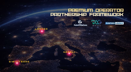Hub Affiliations e TAG Media lanciano Premium Operator Partnership Framework per accelerare la crescita globale di Punters Lounge Hub Affiliations e TAG Media