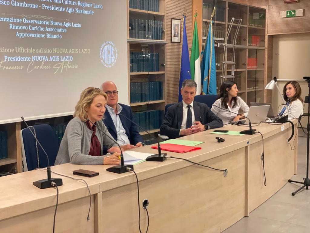 Assemblea Nuova AGIS Lazio: al via nuovi interventi per la valorizzazione del patrimonio culturale regionale