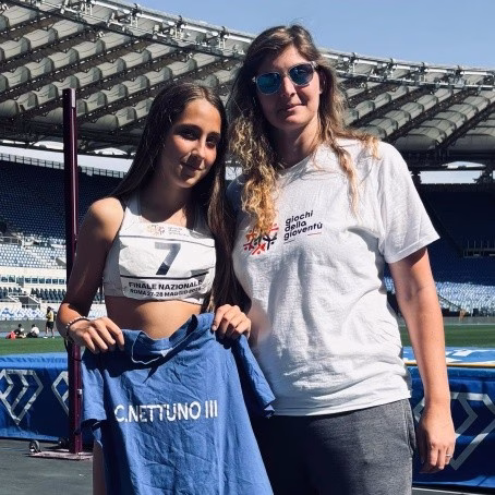 Giochi della Gioventù, record laziale per Giorgia Gatti, l’atleta 13enne di Nettuno .