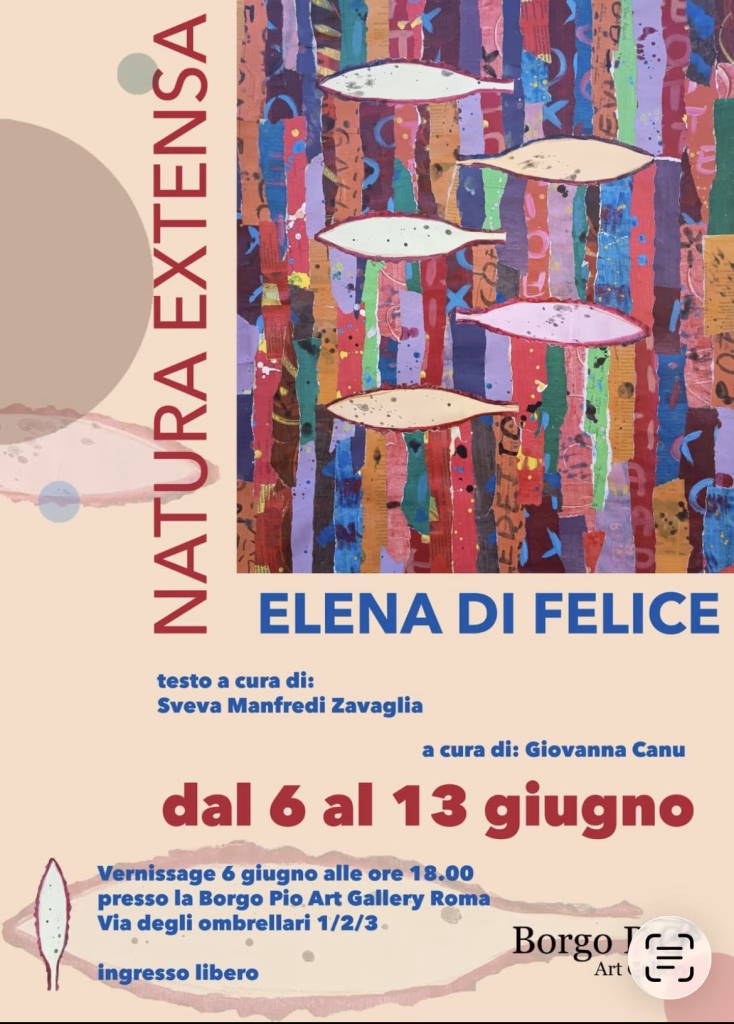 Mostra personale dell’artista Elena di Felice