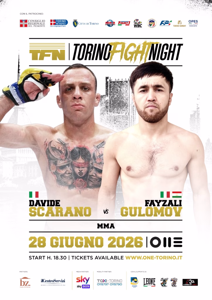 Le MMA sbarcano al Torino Fight No