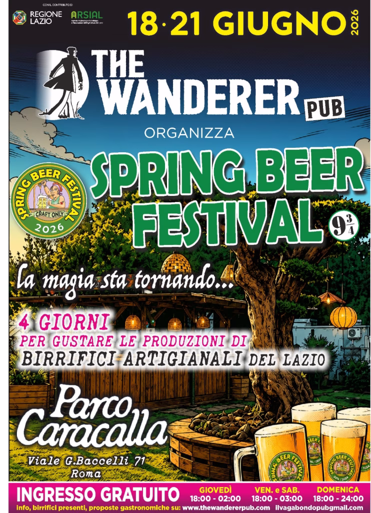 Birra artigianale protagonista a Caracalla: successo per lo Spring Beer Festival Spring Beer Festival