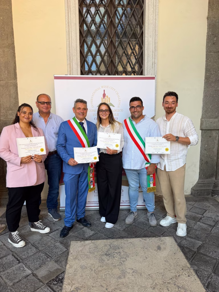 I Castelli Romani protagonisti a Roma: premiati i vini del territorio. Ariccia presente alla cerimonia “Città del Vino”