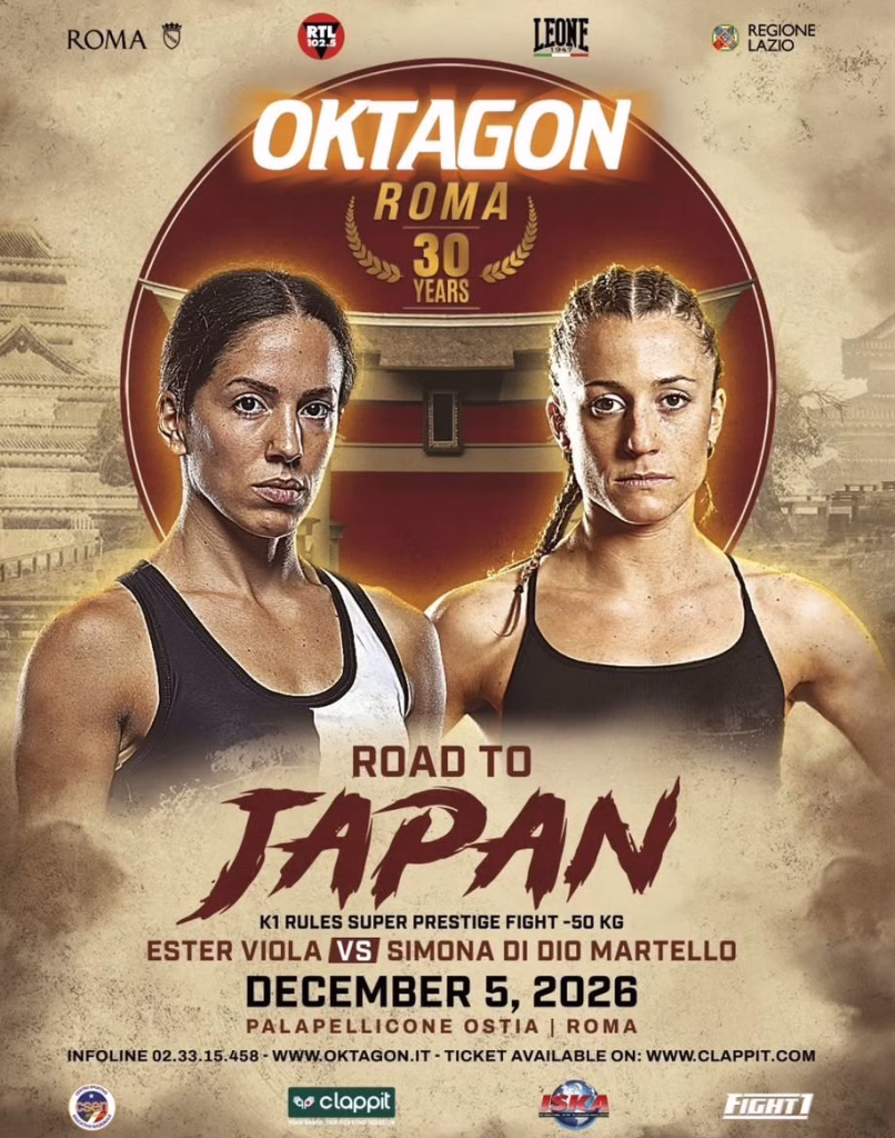 K1 rules: Simona Di Dio Martello scende nell’arena di Oktagon per affrontare Ester Viola. Entrambe sognano di volare in Giappone