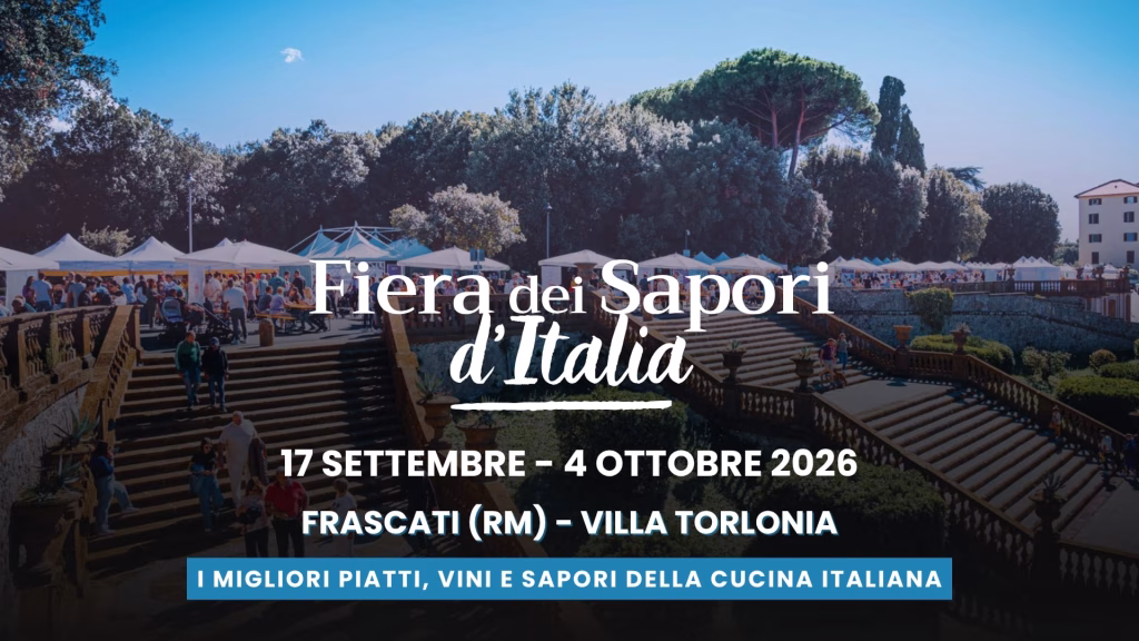 A FRASCATI LA FIERA DEI SAPORI D’ITALIA